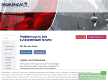 Tablet Screenshot of problemcar.nl